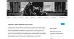 Desktop Screenshot of hsinvisiblechildren.org